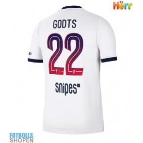 Billiga Paris Saint-Germain Mika Godts #22 Bortatröja 2026-27 Kortärmad